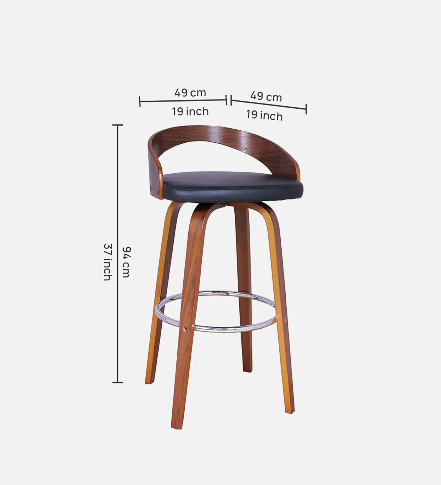 Wooden Barstool