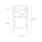 Cherry Blossom Bar stool